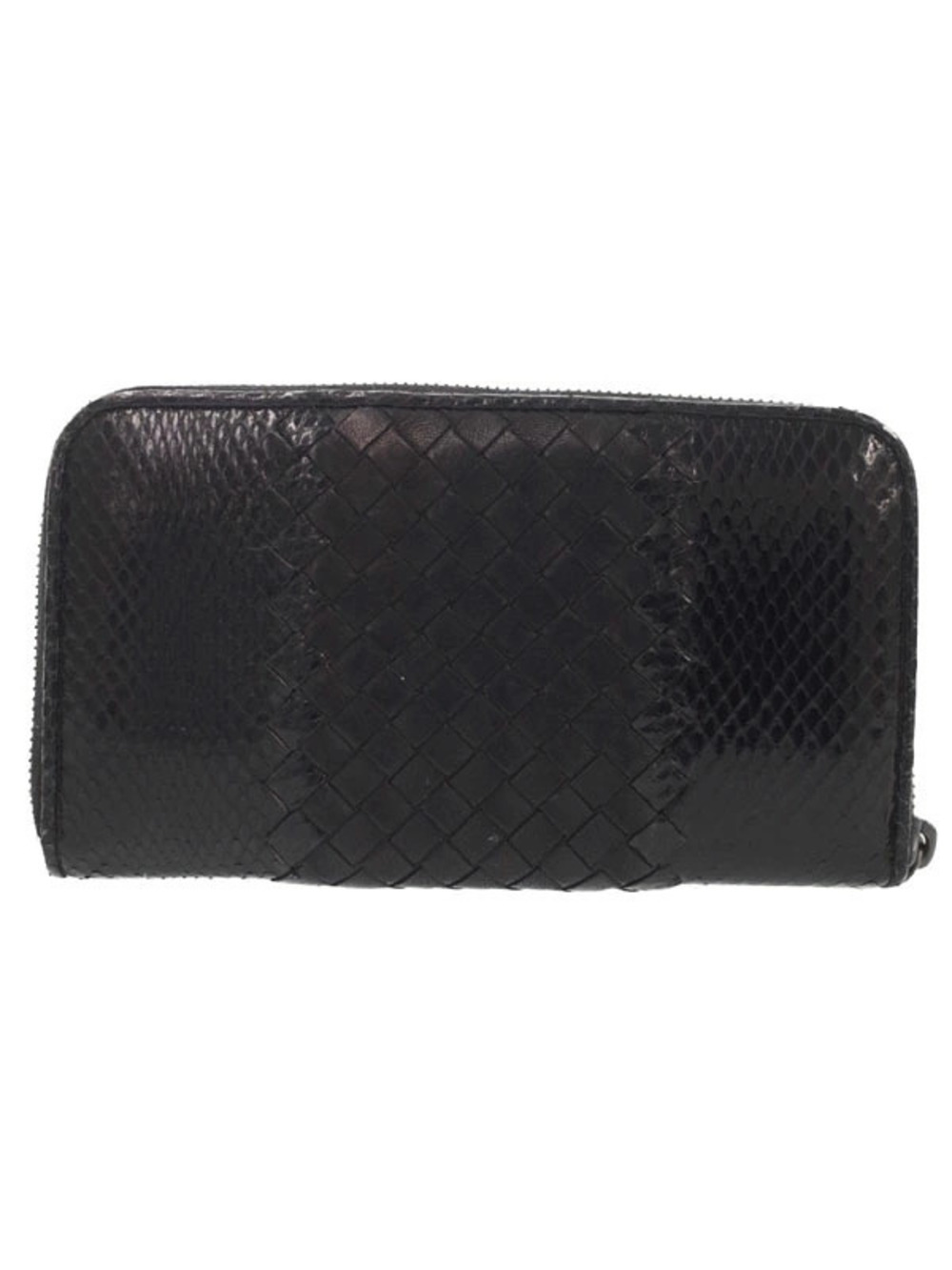 Bottega Veneta Intrecciato Round Zipper Long Wallet - Picture 2 of 5